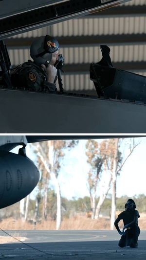 F-22 support during Talisman Sabre 25