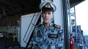 LT Brad Lawson Australian Navy Cadets