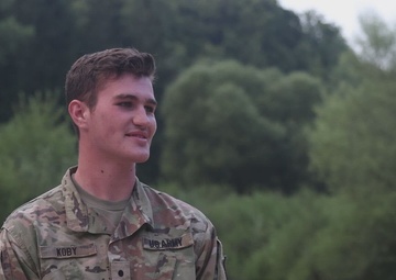 Interview: US Army ROTC Cadet Kaden Koby speaks on overseas experience during Cadet Leadership Development Training