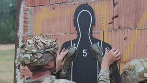 B-Roll: 173rd Airborne Brigade Soldiers conduct a demolition range to prepare for Expert Soldier Badge