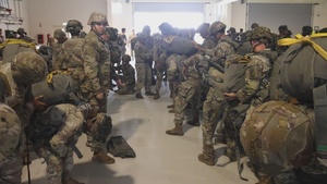 B-Roll: 173rd Airborne Brigade prepares for airborne operation in Aviano