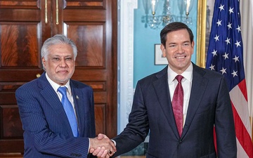 Secretary Rubio meets with Pakistani Deputy Prime Minister and Foreign Minister Ishaq Dar