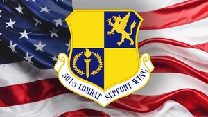 501st Combat Support Wing Change of Command 2025