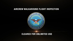 CNATT Microvideo Training -- Aircrew Walkaround Flight Inspection
