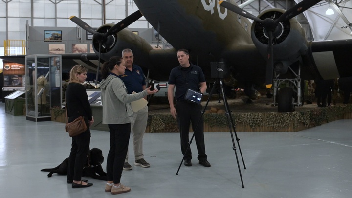 Team Andrews brings aviation history into the digital age > Joint