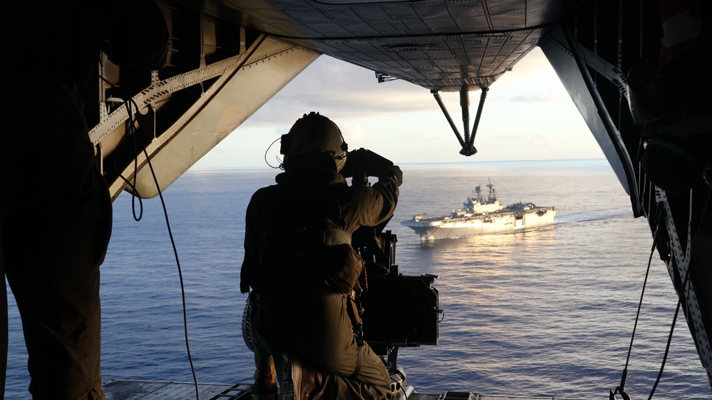 DVIDS - Video - 31st MEU | MV-22B aerial shoots during Talisman Sabre 25