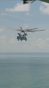 U.S. Marines with HMH-461 flight operations (Vertical)