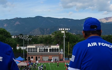 Air Force Warrior Games Athletes compete in archery (broll stringer)