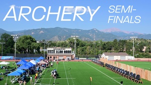 Team Air Force athletes compete in archery at 2025 DoD Warrior Games (hype reel)