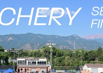 Team Air Force athletes compete in archery at 2025 DoD Warrior Games (hype reel)