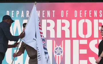 Passing of the DoD Warrior Games Flag