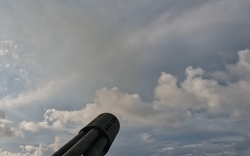 USS Milius Conducts Live-Fire Exercise with the Close-In Weapon System