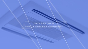 How to effectively clean Japanese air conditioner Type 2