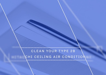 How to effectively clean a Japanese air conditioner Type 2B