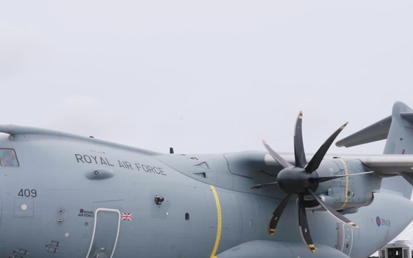 US, UK, AUS, NZ service members train aeromedical evac on RAF A400 during Department-Level Exercise 2025