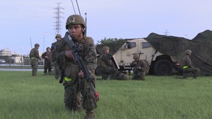 MWCS-18 Marines evacuate simulated casualties
