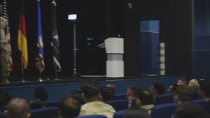 CMSSF Bentivegna visits Ramstein Air Base (1080p w/o graphics)