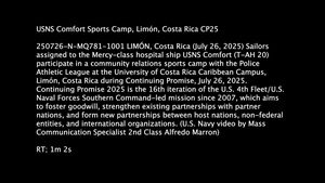 USNS Comfort Sports Camp, Limón, Costa Rica CP25