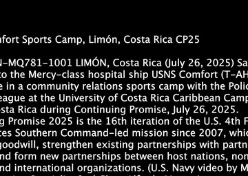 USNS Comfort Sports Camp Costa Rica CP25