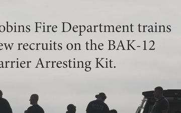 Robins Fire Department conducts barrier engagement training