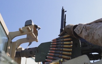 2nd Distribution Support Battalion conducts live-fire vehicle machine gun range