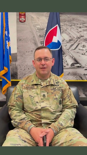 July Soldier's Story - SFC Brandon Larrabee