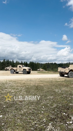 1 ABCT 3rd Infantry Division conducts live fire exercise