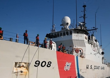 Coast Guard offloads nearly $74 million in illicit drugs interdicted in the Eastern Pacific