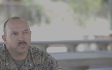 B-Roll: Lt. Col. Joshua Montero Interview