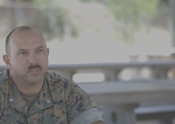 B-Roll: Lt. Col. Joshua Montero Interview