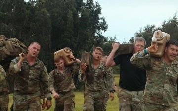 SECSECARMY visits 25th Infantry Division