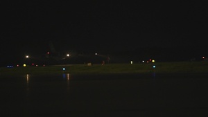 B-Roll Package: C-17 Globemaster III Cargo Offload at Misawa AB in support of REFORPAC 25