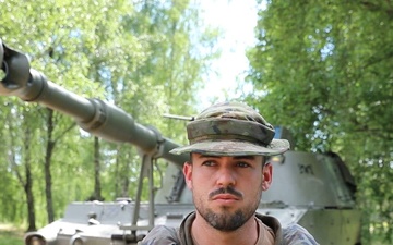 NATO forces conduct combined fires in Latvia