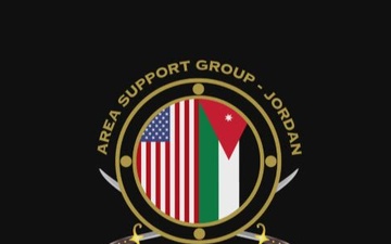 Area Support Group - Jordan 2025 Change of Command ceremony