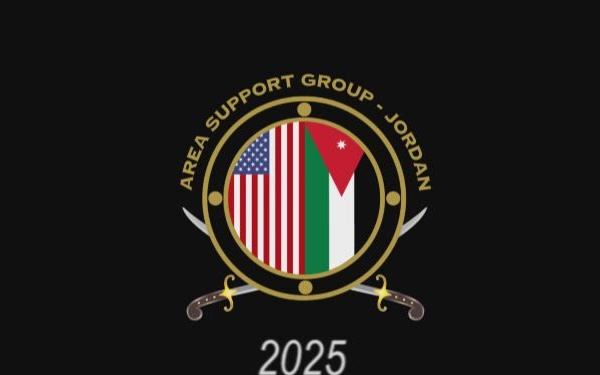 Area Support Group - Jordan 2025 Change of Command ceremony