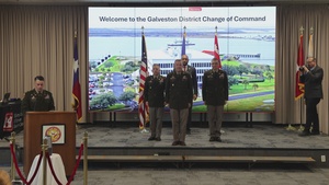 Galveston District 2025 Change of Command