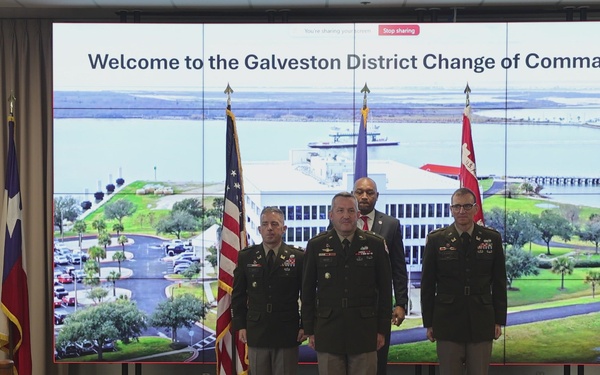 Galveston District 2025 Change of Command