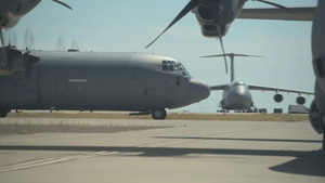 Airmen simulate aeromedical evacuation during UC25 at Travis AFB