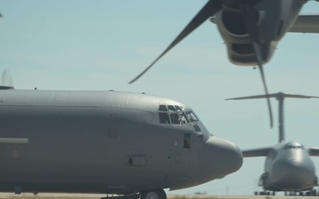 Airmen simulate aeromedical evacuation during UC25 at Travis AFB