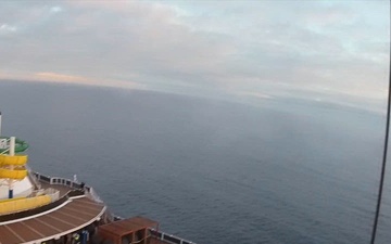 Coast Guard Medevacs woman off cruise ship