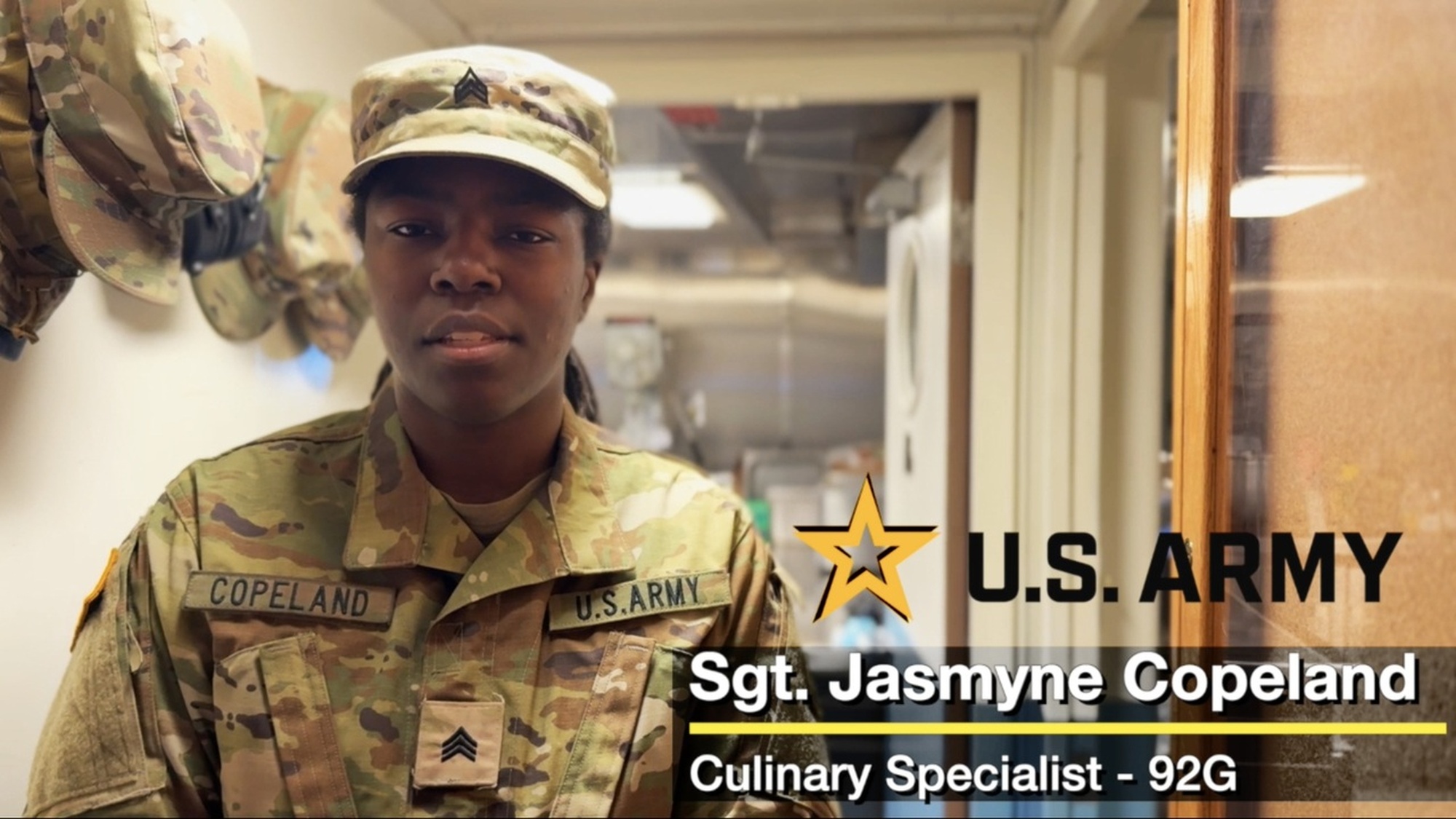 Sgt. Jasmyne Copeland, a U.S. Army culinary specialist (92G), discusses the importance of her Army profession during Exercise Talisman Sabre 25 in Queensland, Australia, July 19, 2025. 
Talisman Sabre is the largest bilateral military exercise between Australia and the United States, advancing a free and open Indo-Pacific by strengthening relationships and interoperability among key allies and partners, while enhancing our collective capabilities to respond to a wide array of potential security concerns.