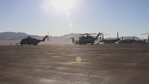 Marines with HMH 361 conducts MRADR lift