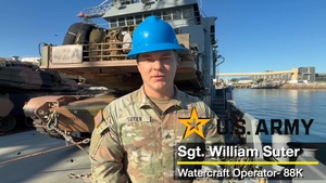 Watercraft Operator Sgt. Suter Performing Duties During Talisman Sabre 25
