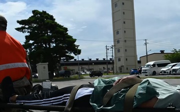 B-Roll Package: Mass Casualty Aeromedical Evacuation Drill at Misawa AB in support of REFORPAC 25