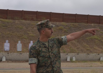 11th MEU Marines participate in the Marine Corps Combat Pistol Program