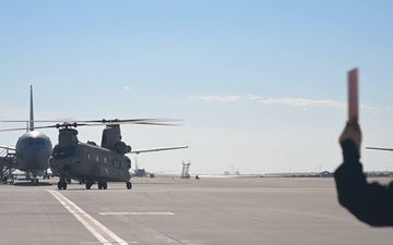 CH-47 Chinook takes part in UC25 at Travis AFB