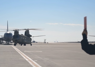 CH-47 Chinook takes part in UC25 at Travis AFB