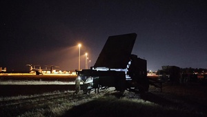 B-Roll Patriot radar emplaced for first time at Australian air base during Talisman Sabre 25