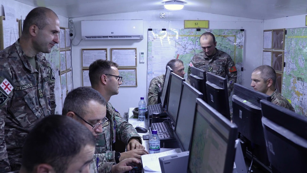 DVIDS - Video - Agile Spirit 25 - Command Post Exercise (B-roll)