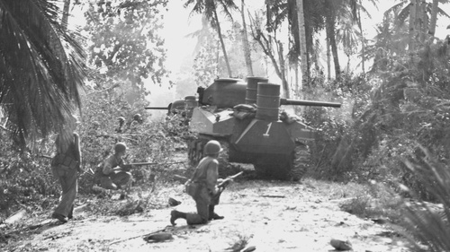 Camp Blaz Marines honor the 81st Anniversary of the Liberation of Guam